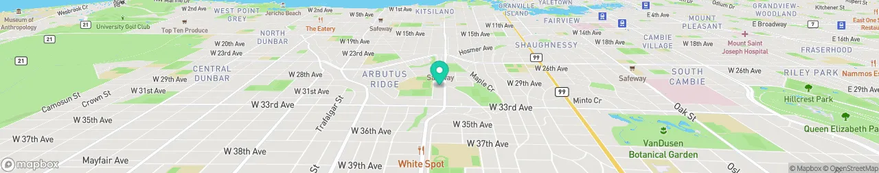 ev charging station on the map