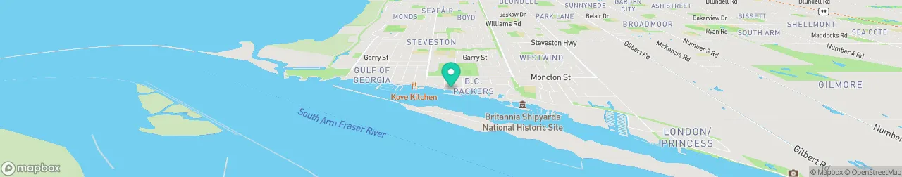 ev charging station on the map