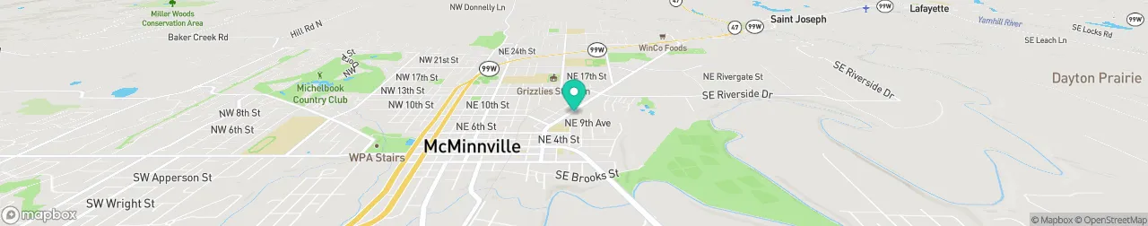 ev charging station on the map