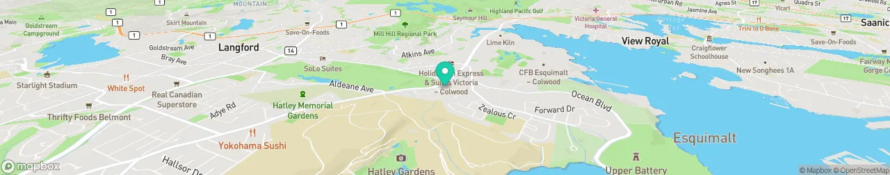 ev charging station on the map