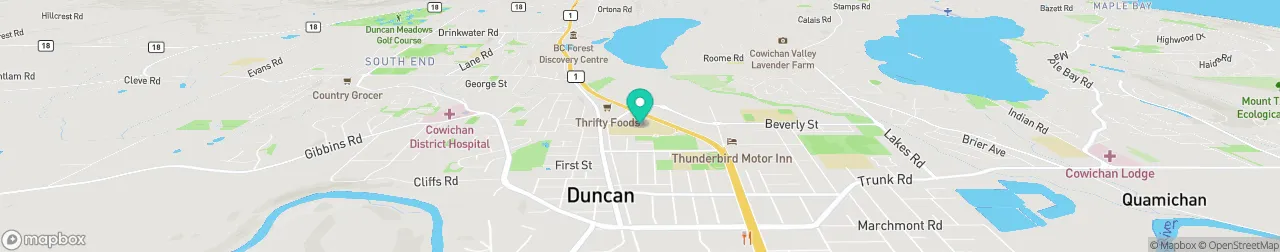 ev charging station on the map