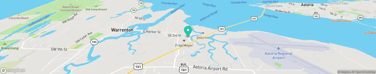 ev charging station on the map