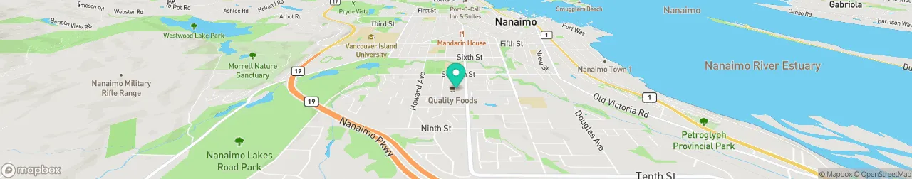 ev charging station on the map