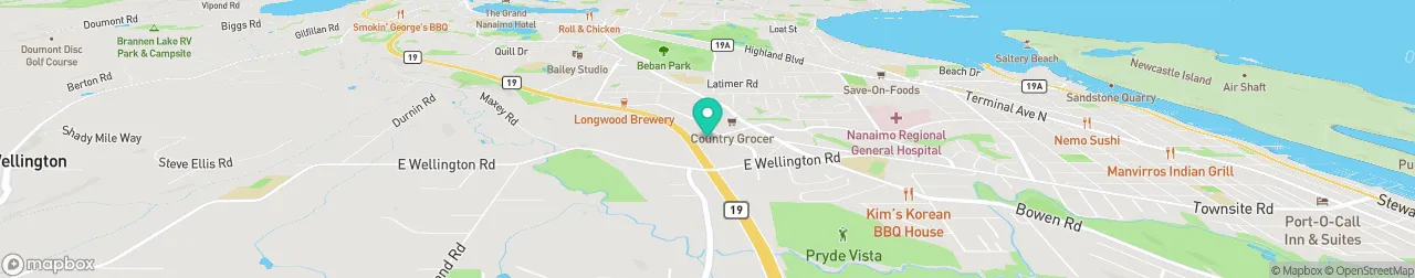 ev charging station on the map