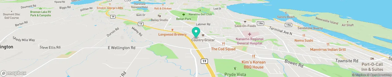 ev charging station on the map