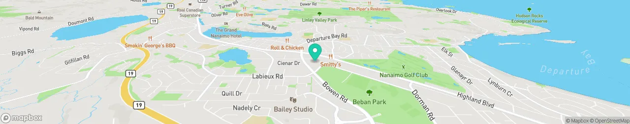 borne de recharge sur la carte