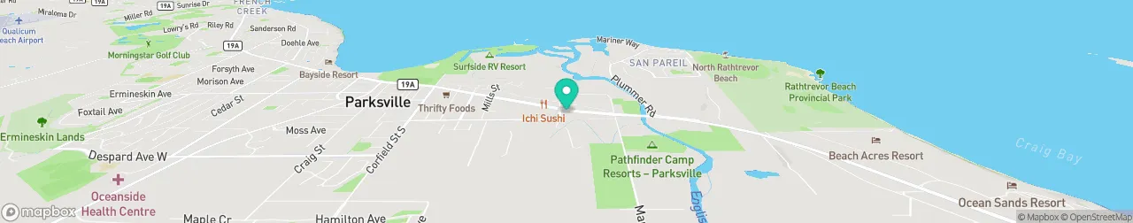 borne de recharge sur la carte