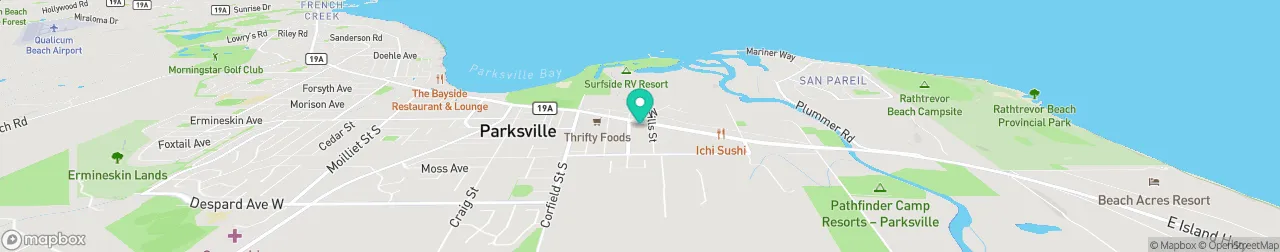 ev charging station on the map