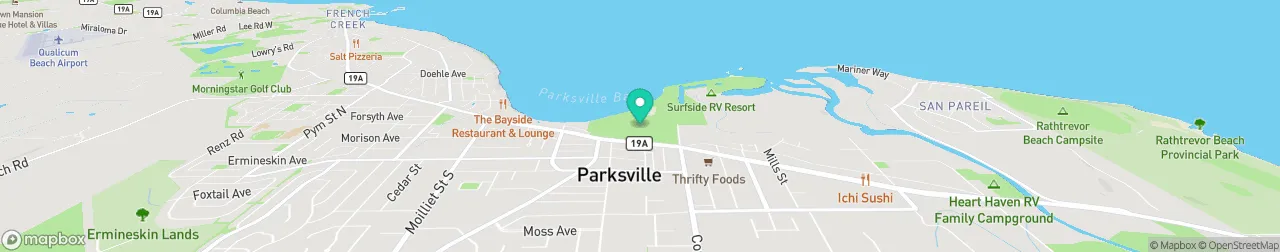 borne de recharge sur la carte