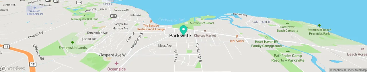 ev charging station on the map