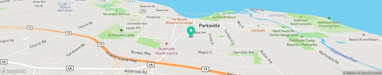 ev charging station on the map