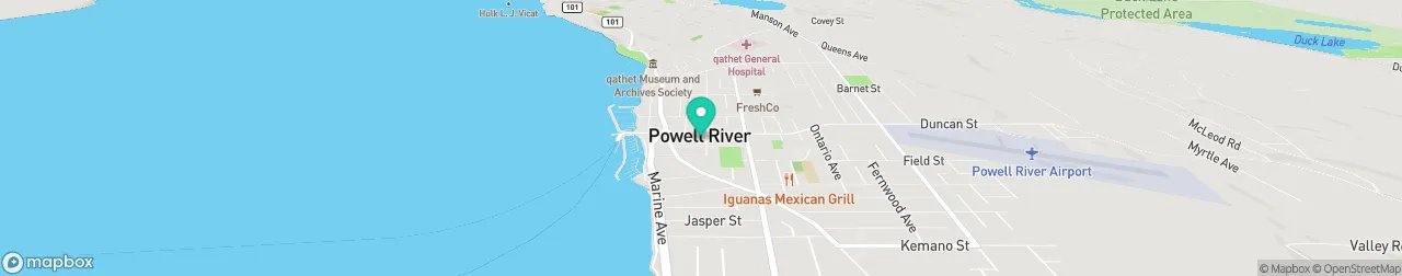 borne de recharge sur la carte