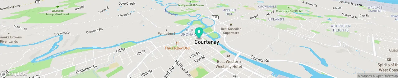 borne de recharge sur la carte