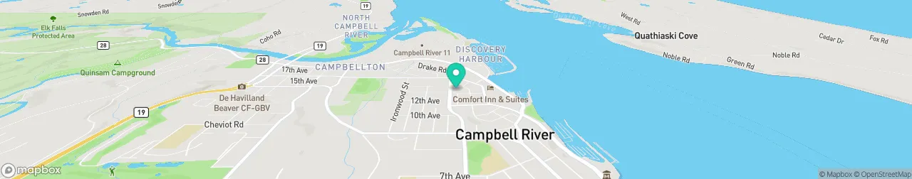 borne de recharge sur la carte