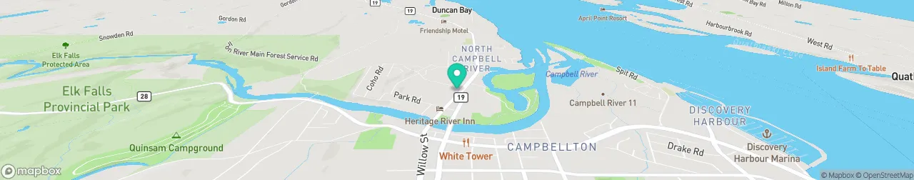 borne de recharge sur la carte