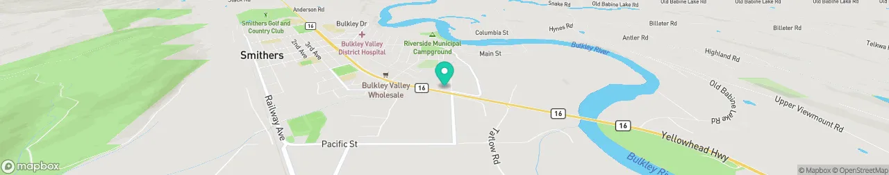 borne de recharge sur la carte