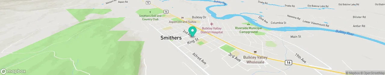 borne de recharge sur la carte