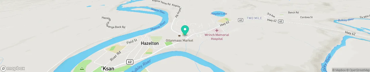 borne de recharge sur la carte