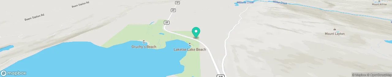 borne de recharge sur la carte