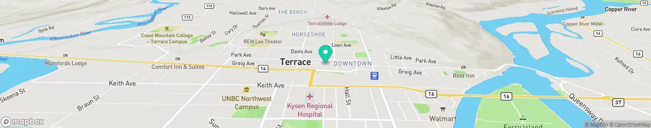 ev charging station on the map