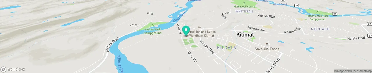 ev charging station on the map