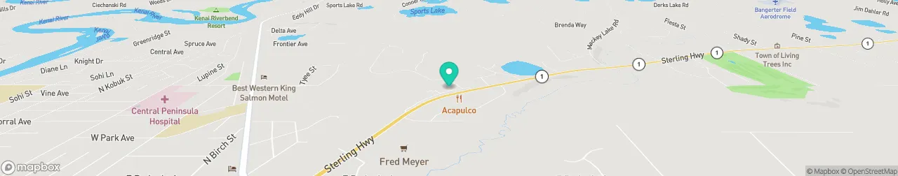 ev charging station on the map