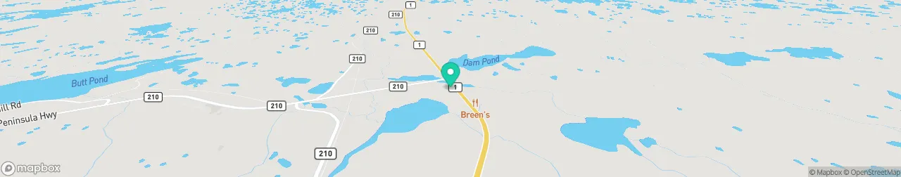 ev charging station on the map