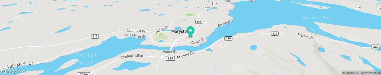 borne de recharge sur la carte