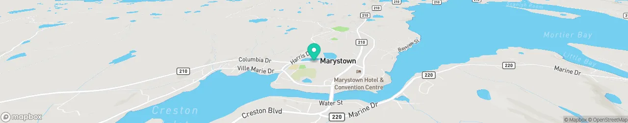 ev charging station on the map