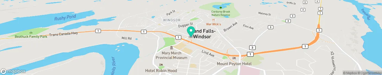 borne de recharge sur la carte