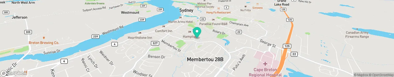 ev charging station on the map