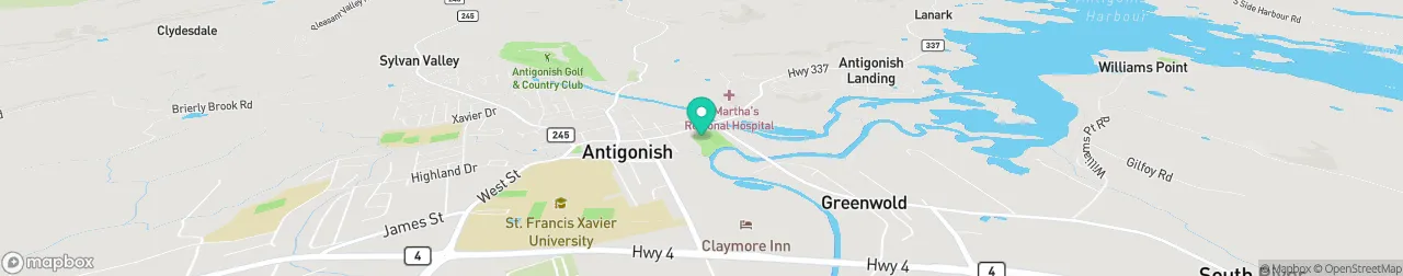 borne de recharge sur la carte