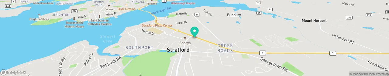 borne de recharge sur la carte