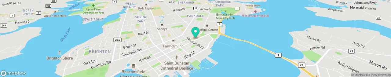 ev charging station on the map