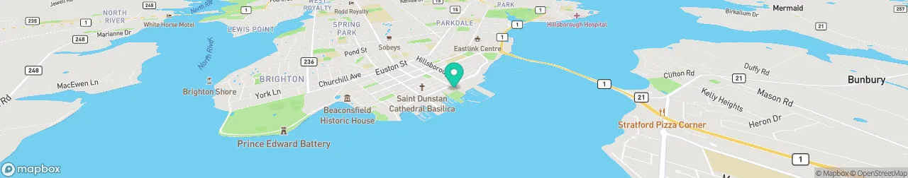 ev charging station on the map