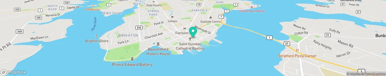 ev charging station on the map