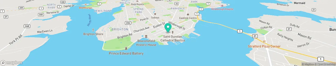 borne de recharge sur la carte