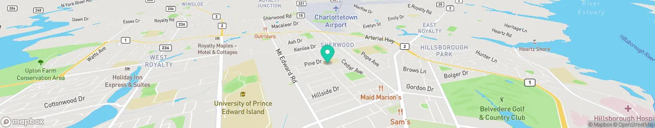 ev charging station on the map