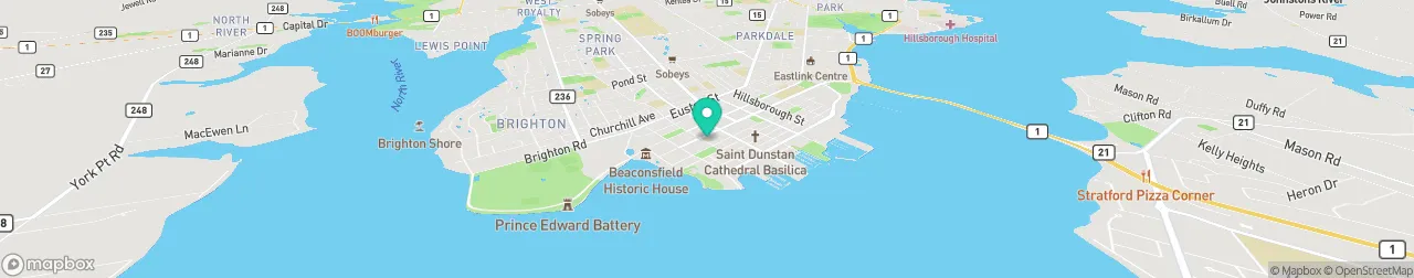 ev charging station on the map