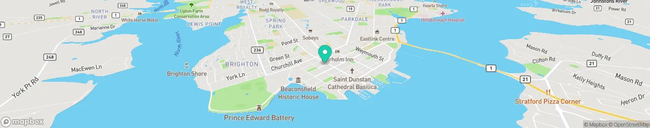 ev charging station on the map