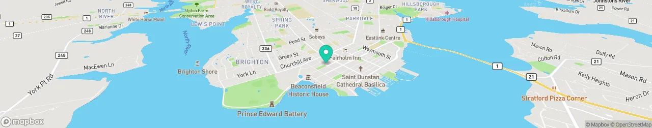 ev charging station on the map