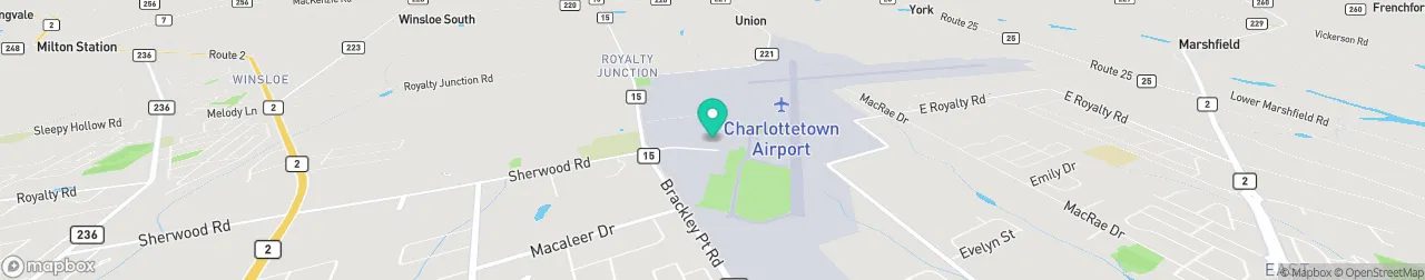 borne de recharge sur la carte