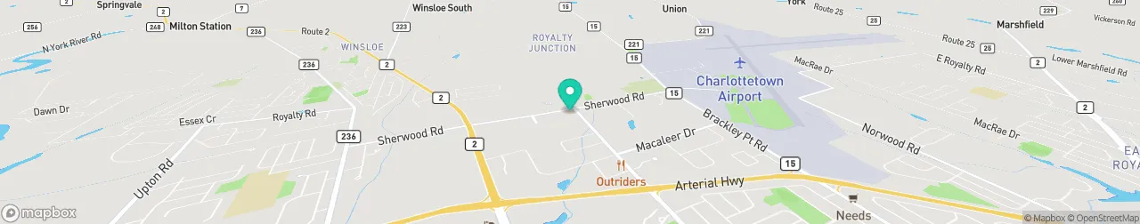 borne de recharge sur la carte