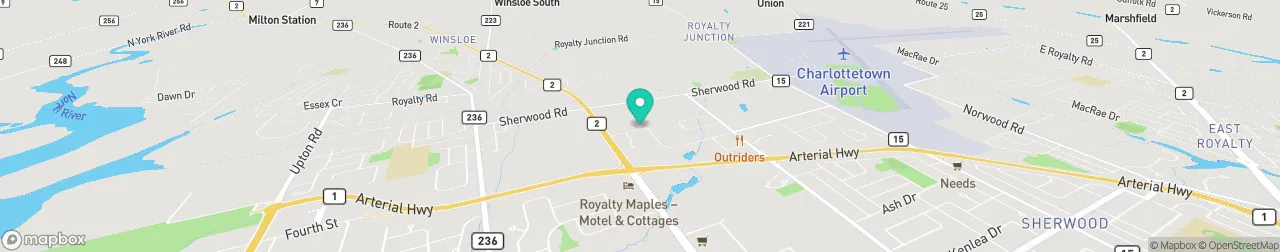 ev charging station on the map