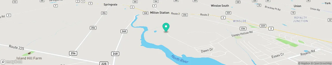 borne de recharge sur la carte