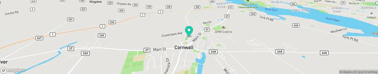 ev charging station on the map