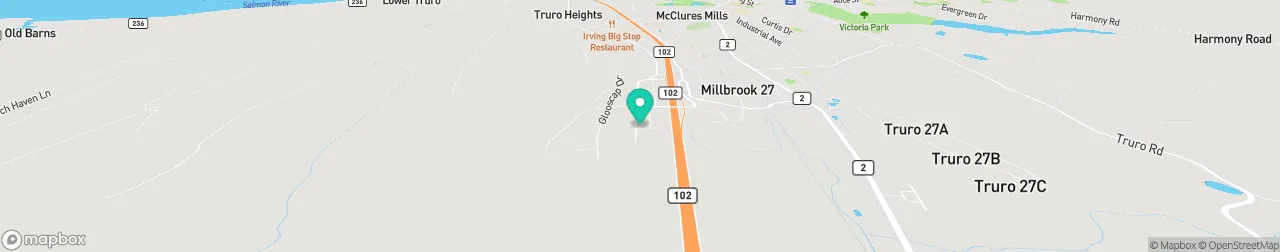 ev charging station on the map