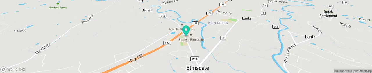 ev charging station on the map