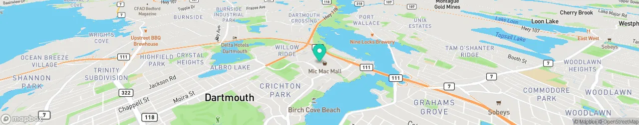 borne de recharge sur la carte