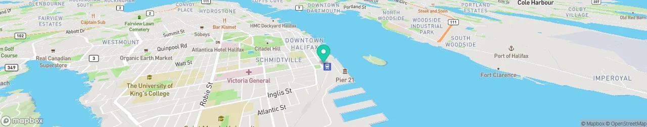 ev charging station on the map